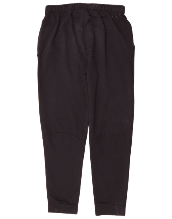Pantaloni da tuta Nike Dri Fit da uomo, pantaloni da jogging, poliestere nero medio