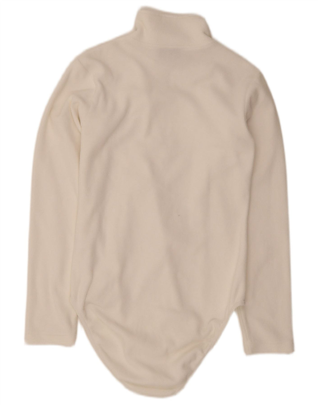 Body in pile a maniche lunghe da donna Fila UK 14 Poliestere bianco medio