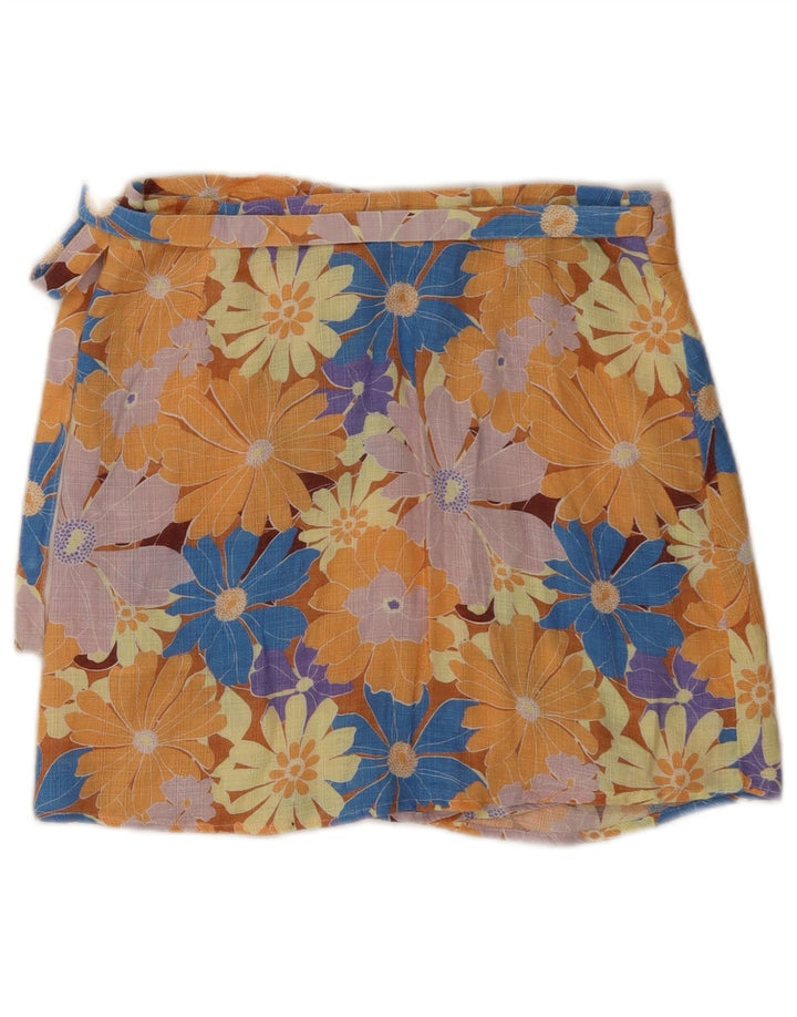 Gonna a portafoglio da donna Rip Curl piccola W26 in cotone floreale multicolore