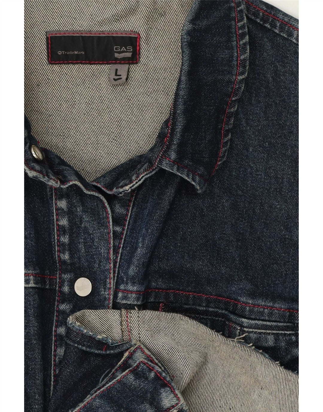 Giacca in denim da donna Gas UK 14 grande blu