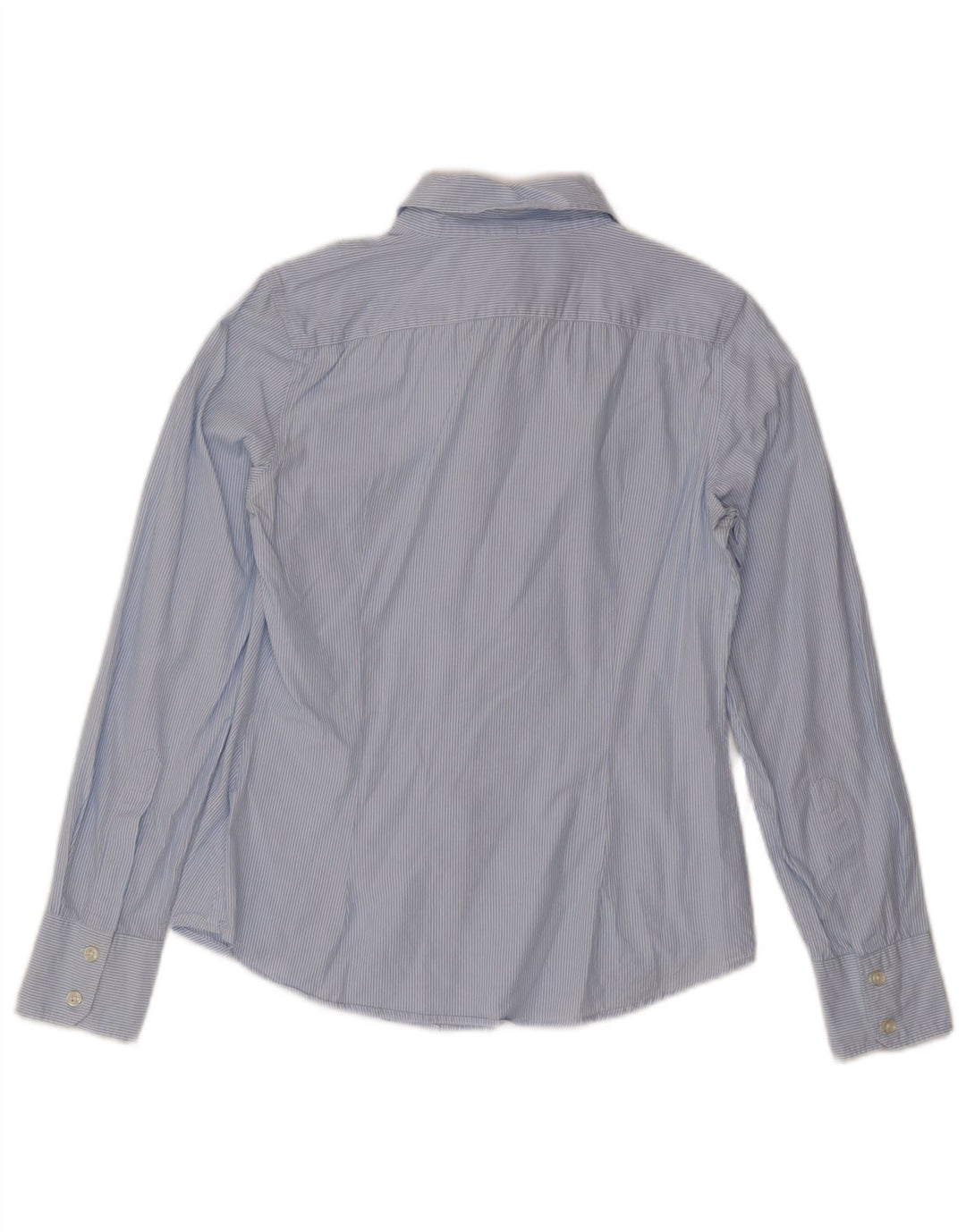 Camicia da donna Benetton UK 12 a righe blu medio