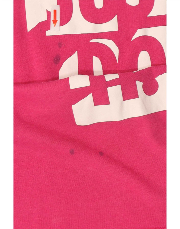Canotta grafica Nike da donna UK 14 rosa medio