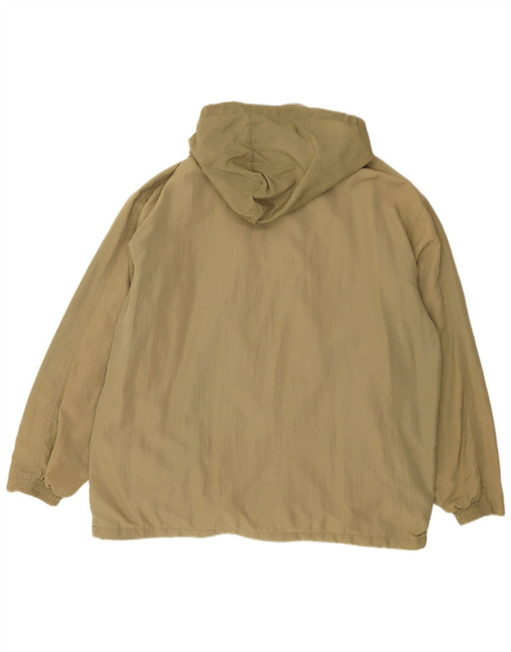 Giacca antipioggia con cappuccio da uomo Diadora UK 44 2XL Cachi