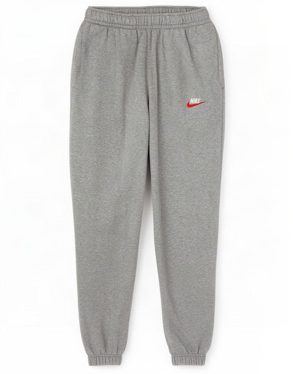 Pantaloni da tuta da uomo Nike Joggers piccoli in cotone chiazzato grigio