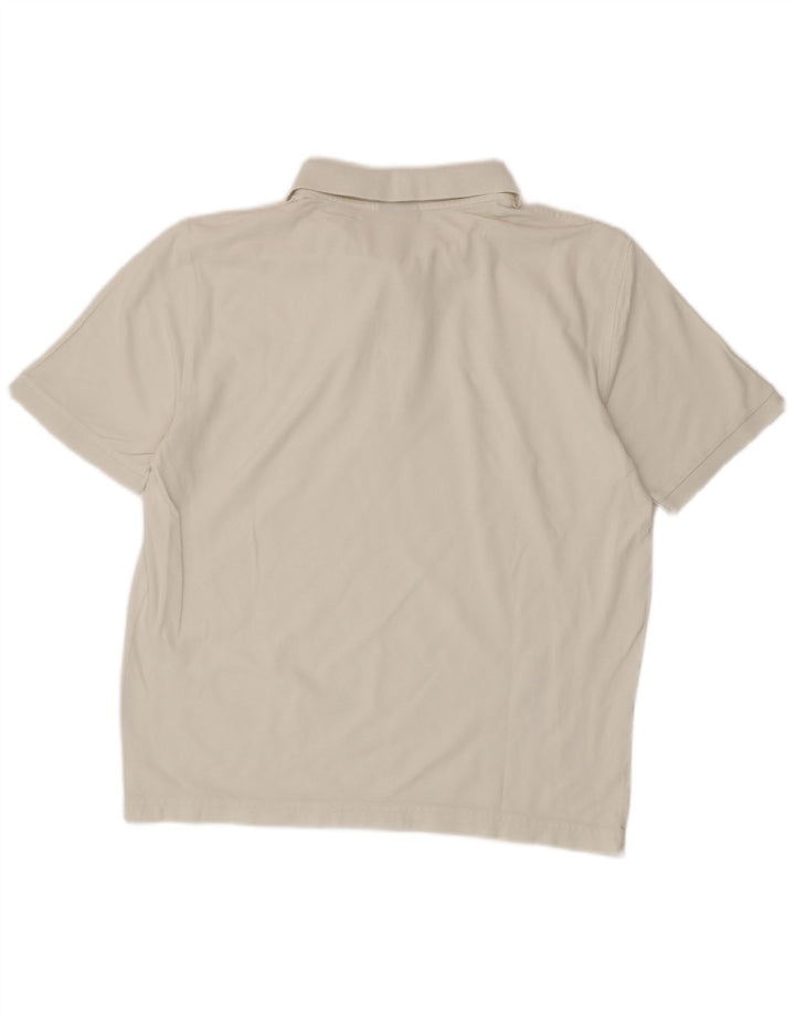 Polo da uomo Lotto di colore bianco medio