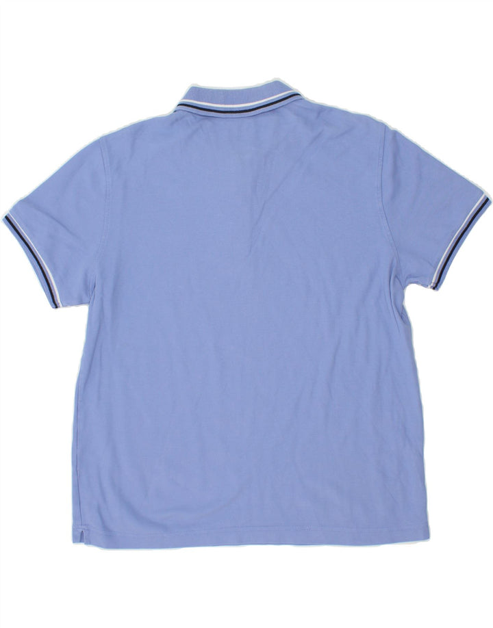 LOTTO Mens Polo Shirt XL Blue Vintage Lotto and Second-Hand Lotto from Messina Hembry 