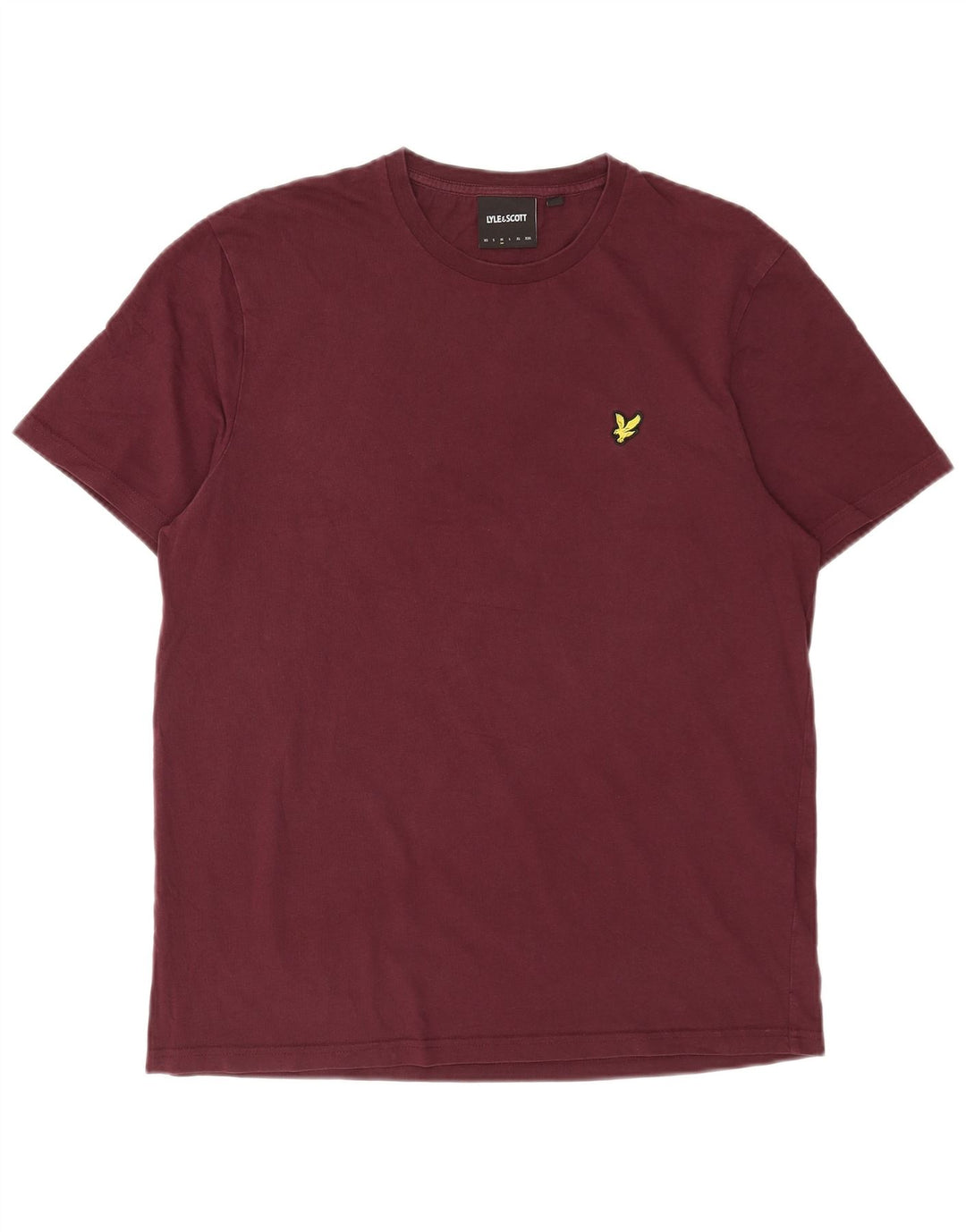 T-shirt da uomo Lyle & Scott Top in cotone marrone medio