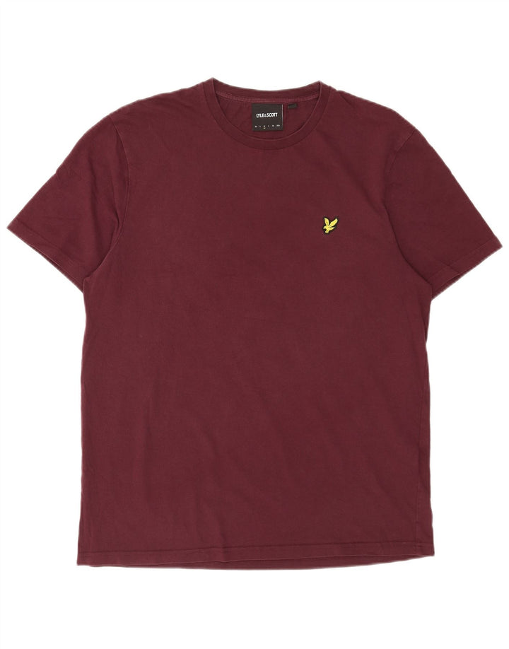 T-shirt da uomo Lyle & Scott Top in cotone marrone medio