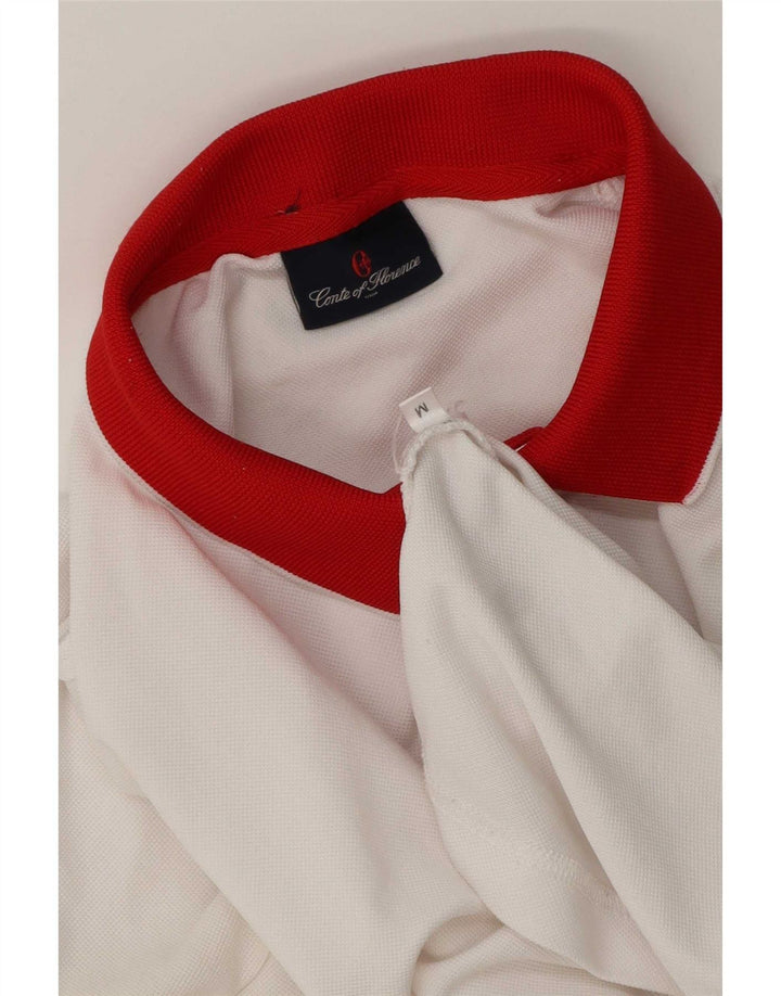 Polo da rugby da uomo Conte of Florence, colore bianco medio