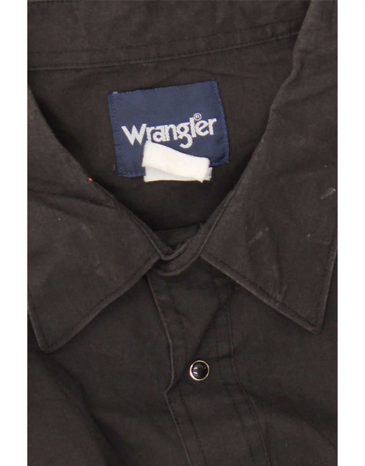 Camicia da uomo Wrangler XL Nera