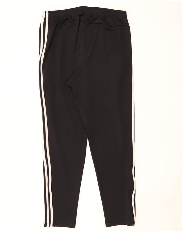 Pantaloni da tuta da uomo Adidas UK 48/50 XL Poliestere nero