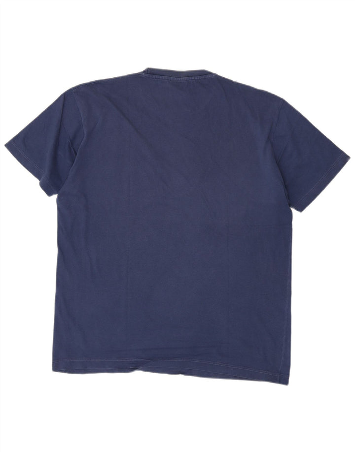 LEVI'S T-shirt da uomo Top Large in cotone blu