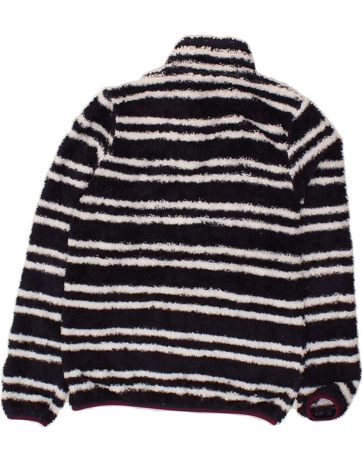 MOUNTAIN WAREHOUSE Womens Oversized Fleece Jumper UK 10 Small Navy Blue Vintage Mountain Warehouse and Second-Hand Mountain Warehouse from Messina Hembry 