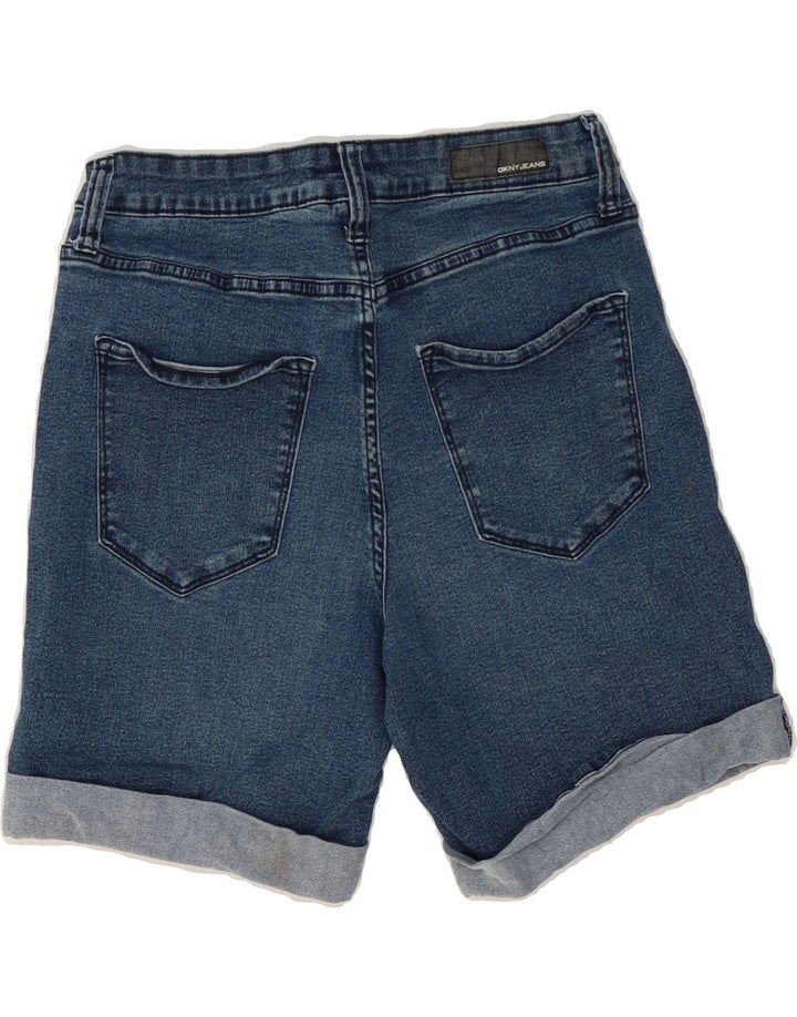 DKNY Womens Denim Shorts US 6 Medium W28  Blue Cotton Vintage Dkny and Second-Hand Dkny from Messina Hembry 