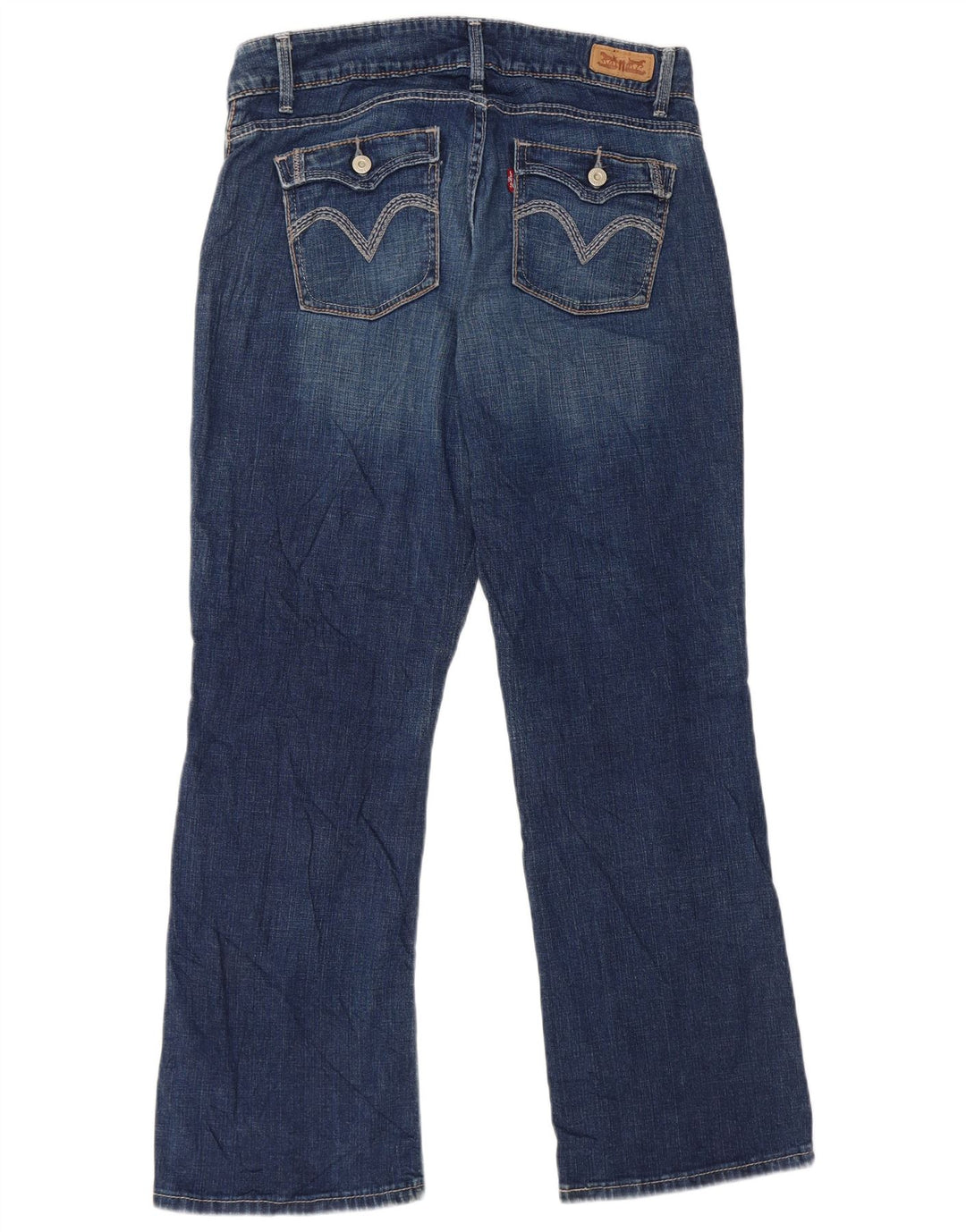 Jeans Levi's Curvy Bootcut da donna W31 L30 in cotone blu
