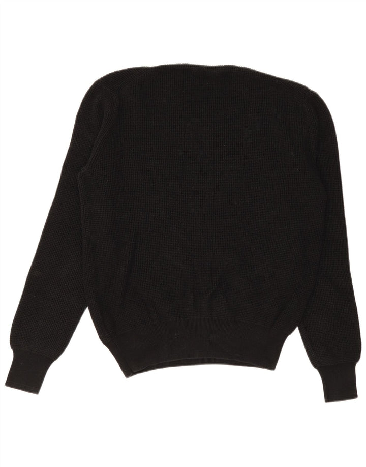 Maglione girocollo da uomo All Saints, grande, in cotone nero