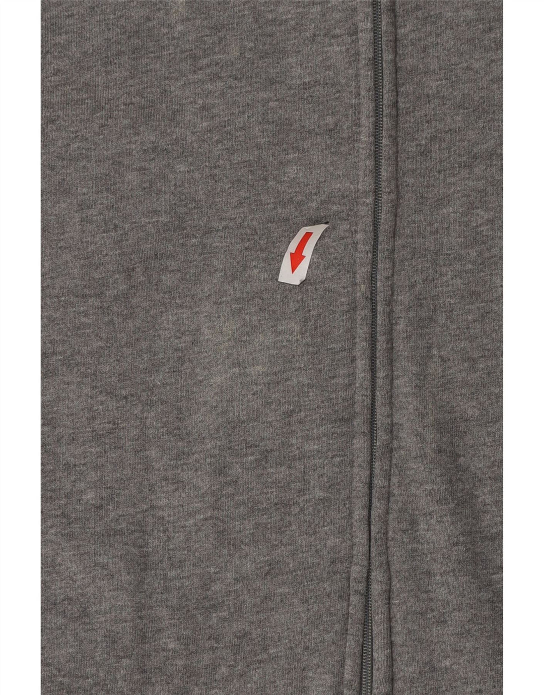 Giacca da ginnastica da donna Fila UK 14 grande cotone chiazzato grigio