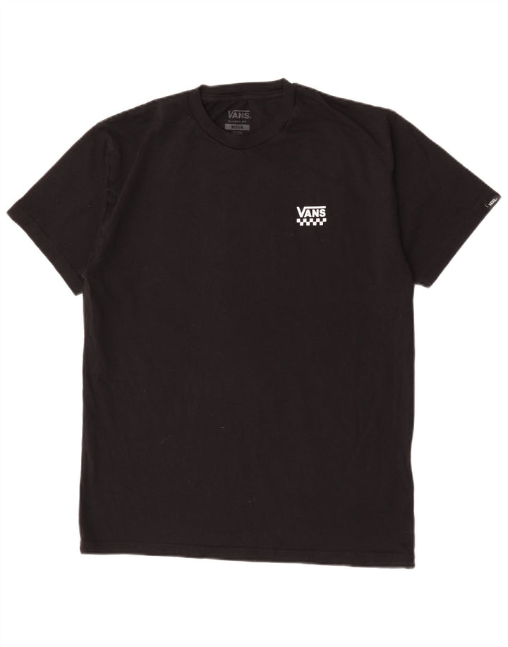 T-shirt da uomo Vans Classic Fit, vestibilità media, cotone nero