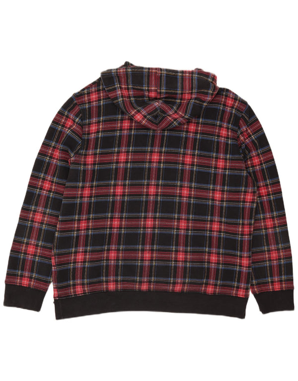 Maglione con cappuccio grafico da uomo Levi's 2XL in cotone a quadri multicolore