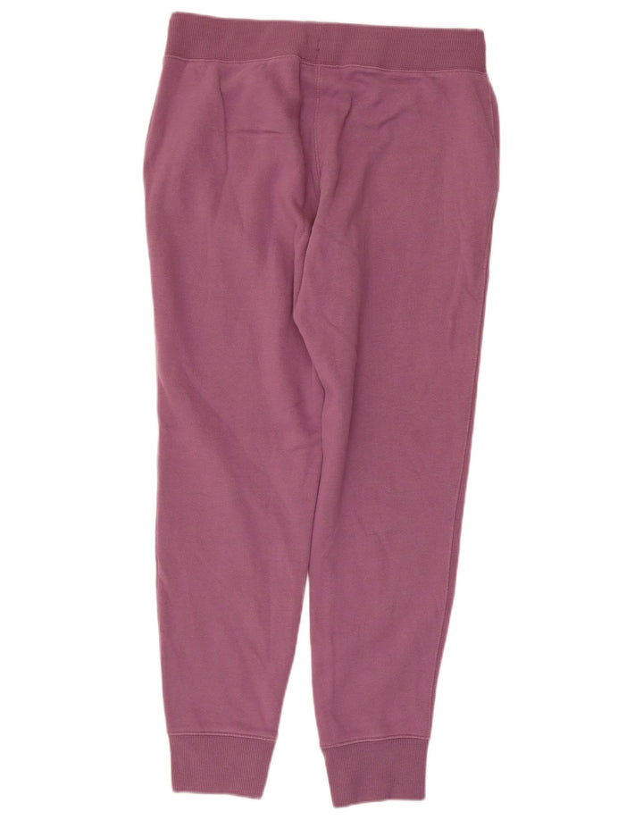 CHAMPION Pantaloni da tuta da donna Joggers UK 10 Small Viola Cotone