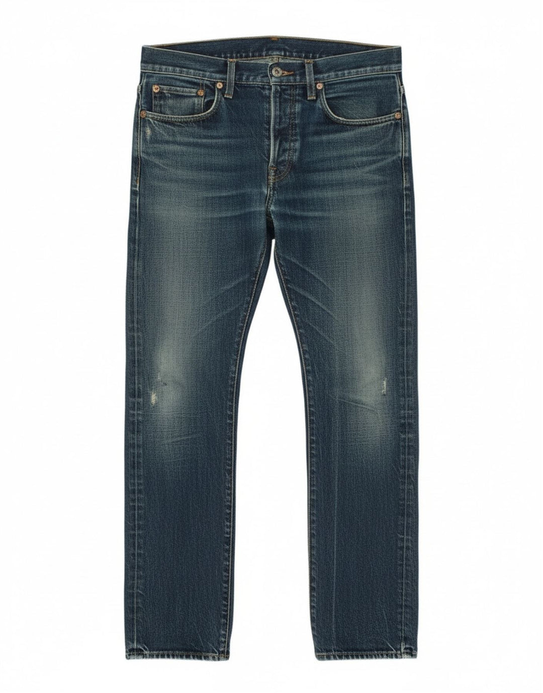 Jeans slim invecchiati da uomo G-Star W33 L34 cotone blu