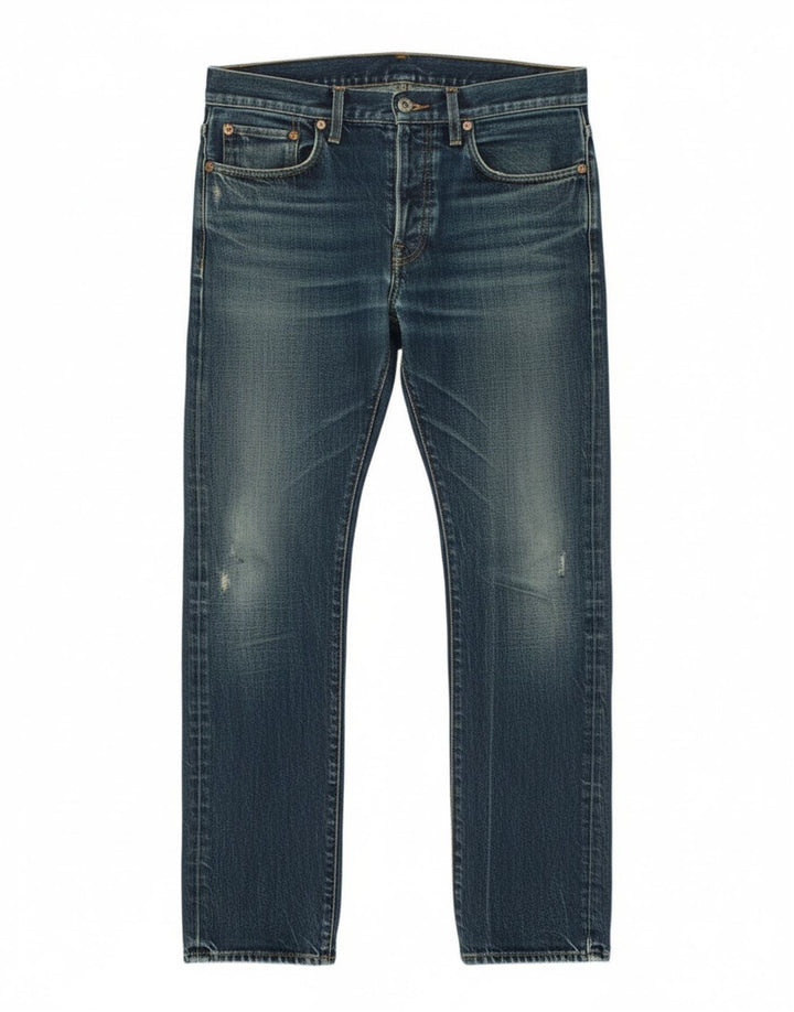 Jeans slim invecchiati da uomo G-Star W33 L34 cotone blu
