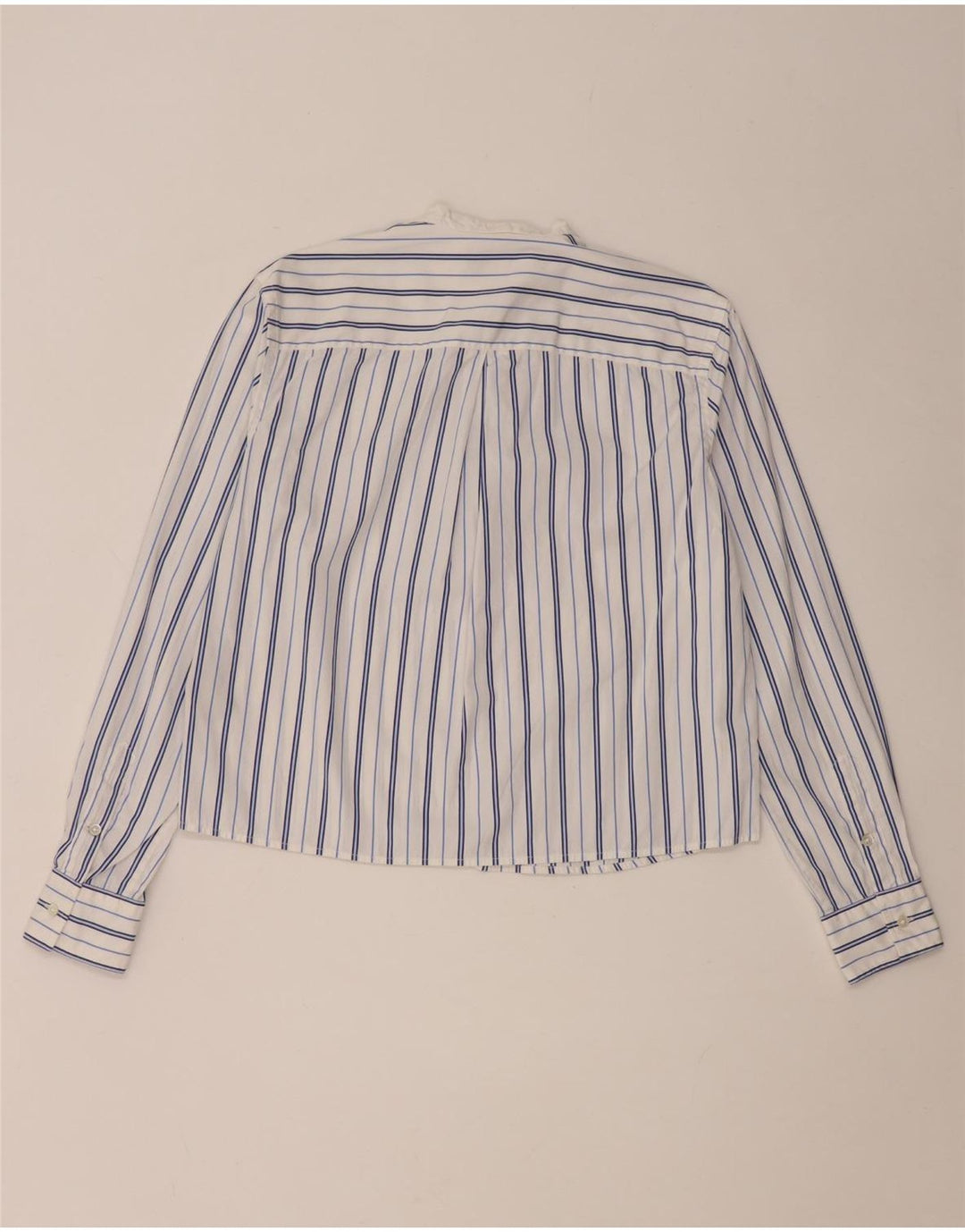 Polo Ralph Lauren Camicia pullover da donna US 4 Small in cotone a righe bianche