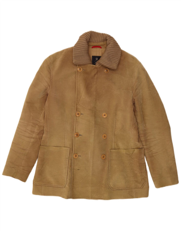 Giacca blazer doppiopetto da uomo Fay UK 40 grande beige