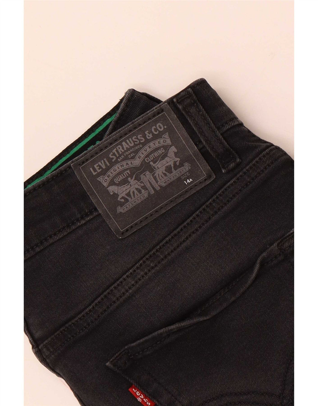 Jeans slim da ragazzo Levi's 13-14 anni W26 L30 neri