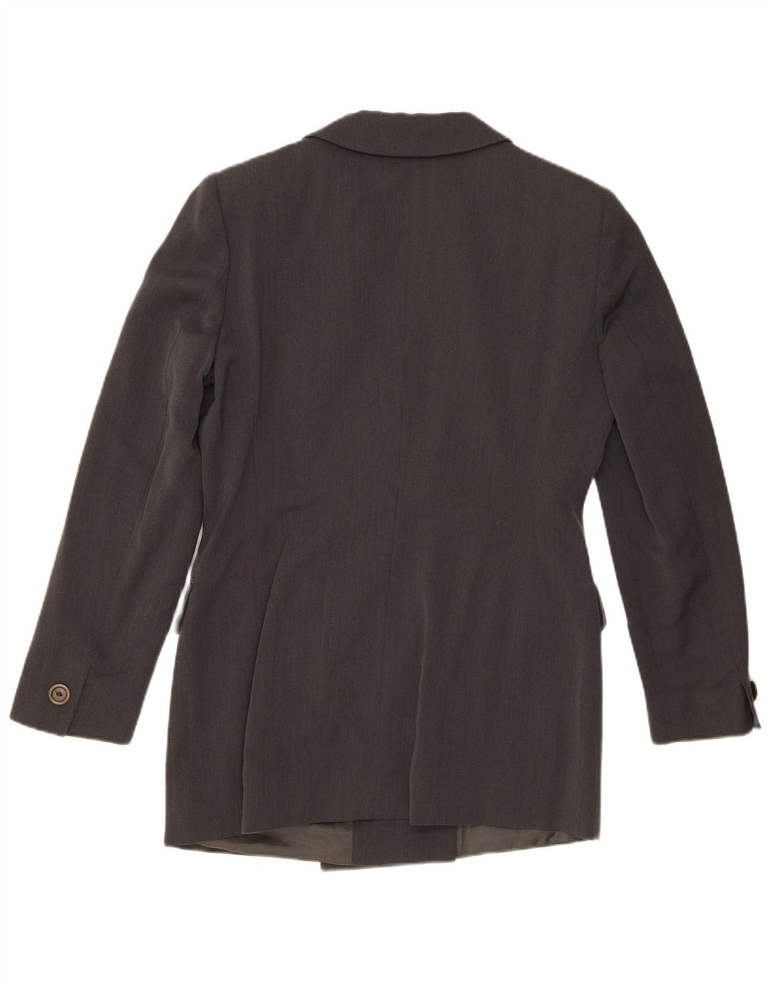 Giacca blazer doppiopetto da donna Marella UK 14 Cupro grigio medio