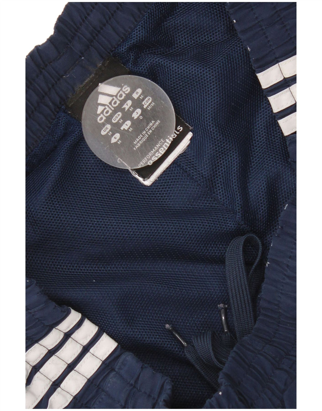 Pantaloncini sportivi da uomo ADIDAS medio blu navy in poliestere