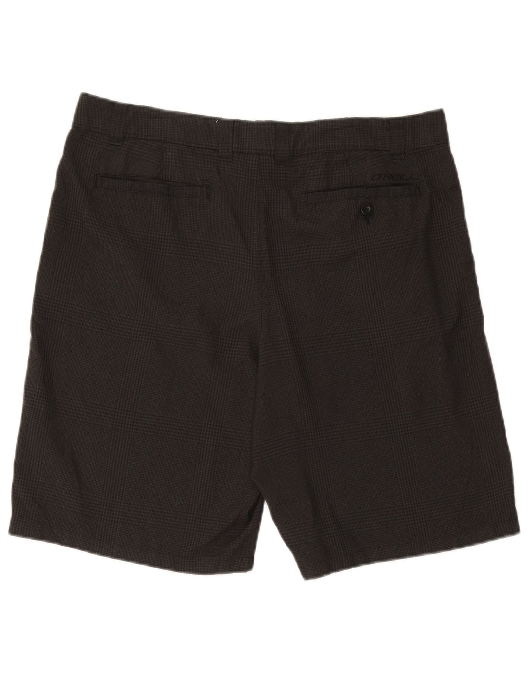 Pantaloncini chino da uomo O'Neill W36 poliestere grande a quadri neri