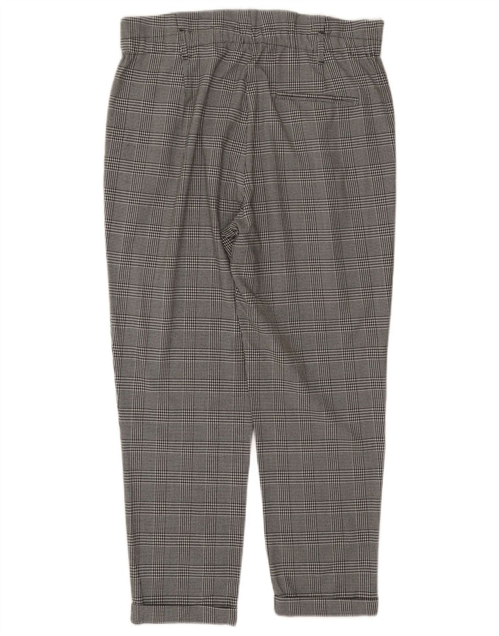 Pantaloni corti Zara Trafaluc da donna grandi W30 L26 pied de poule grigi