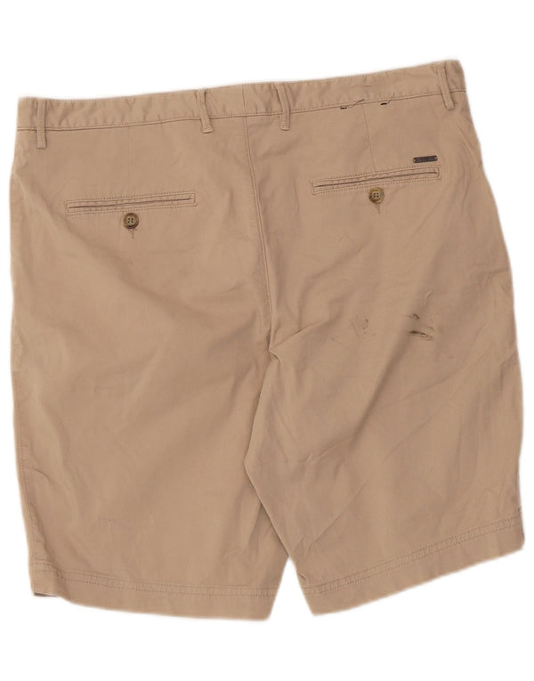 Pantaloncini chino da uomo Hugo Boss IT 52 XL W36 Cotone beige