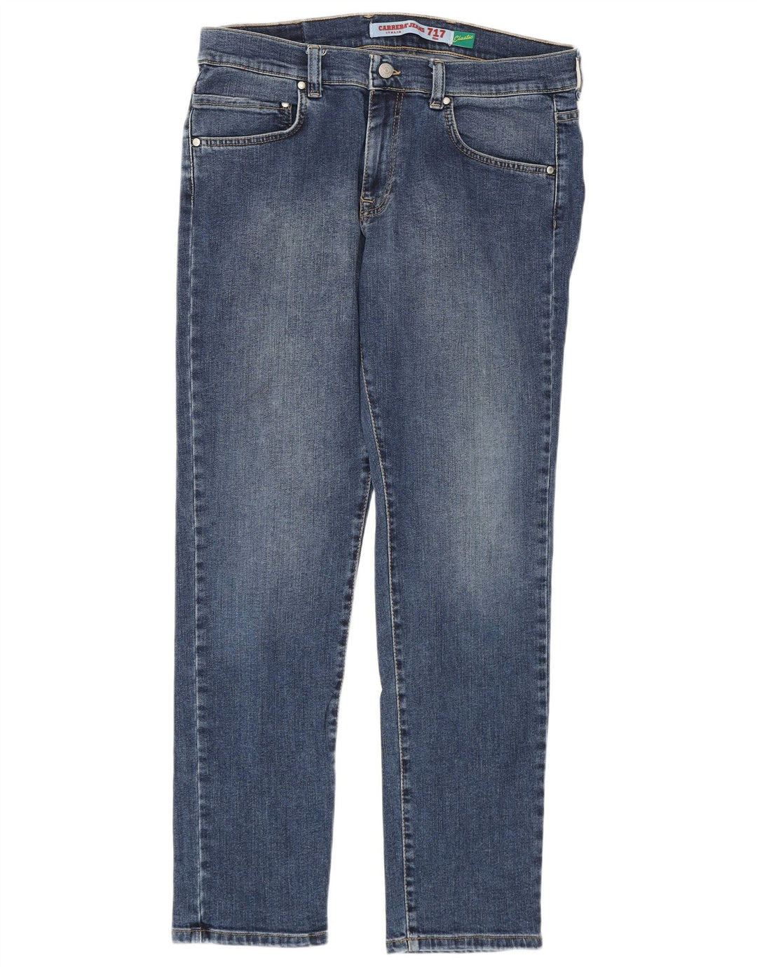 Jeans Carrera Uomo 717 Slim W36 L31 Cotone Blu
