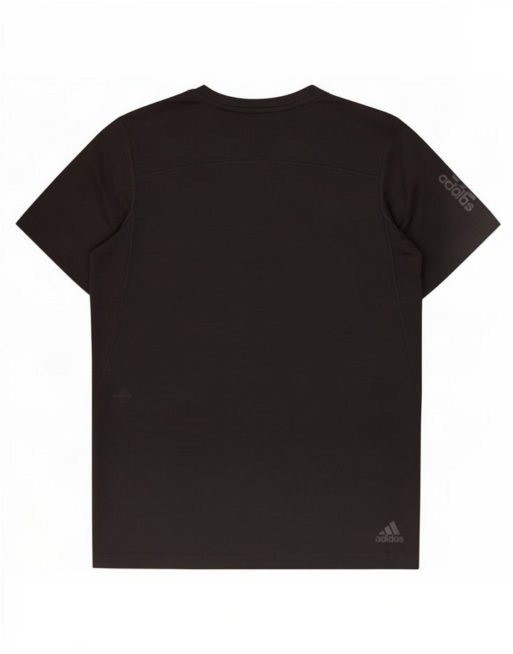 T-shirt Adidas Aeroready da uomo, media, in poliestere nero