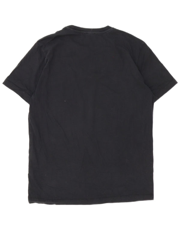 T-shirt grafica da uomo Diesel Top XL in cotone nero