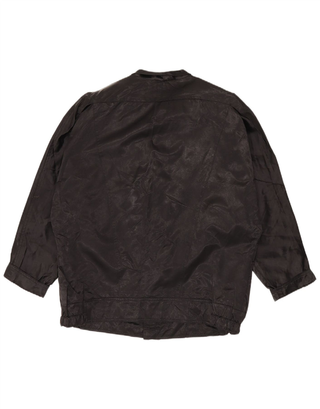 Giubbotto bomber da donna Colette Wolfgang Kaiser UK 10 piccolo in viscosa nera