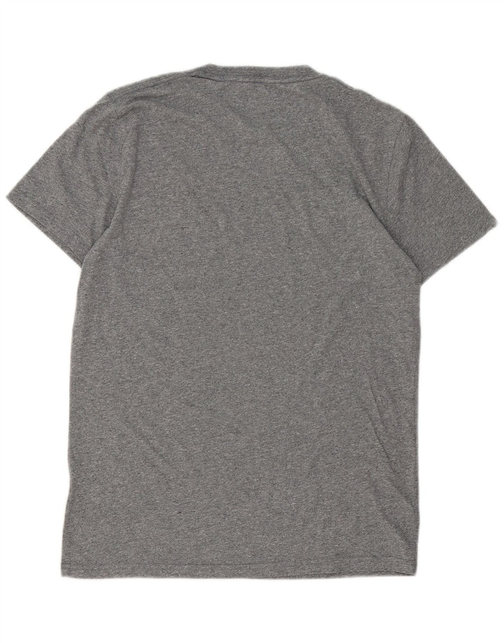 T-shirt Hollister da uomo piccola piccola grigia chiazzata