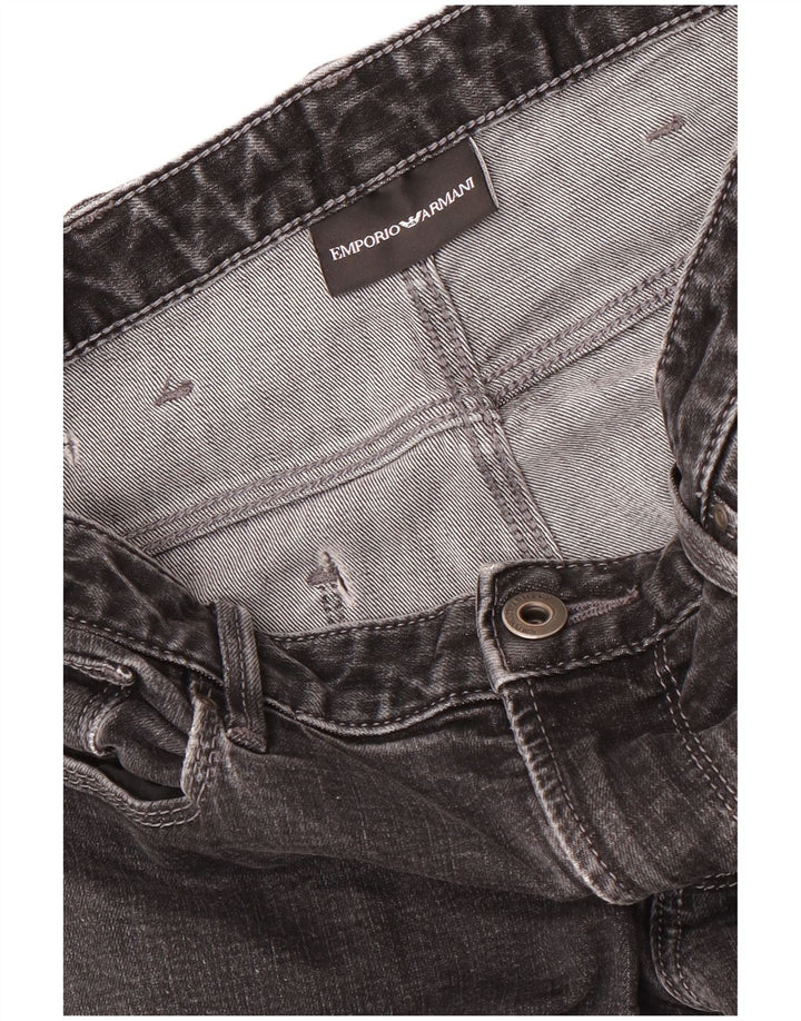 Jeans slim da donna Emporio Armani W28 L33 neri