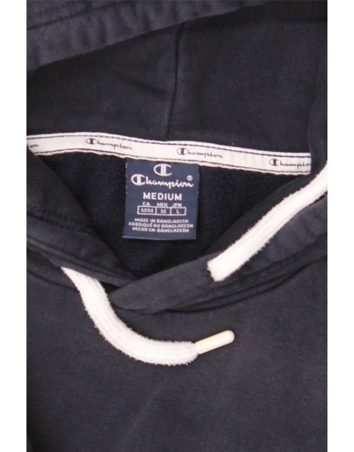 Felpa con cappuccio da uomo Champion, cotone medio blu navy