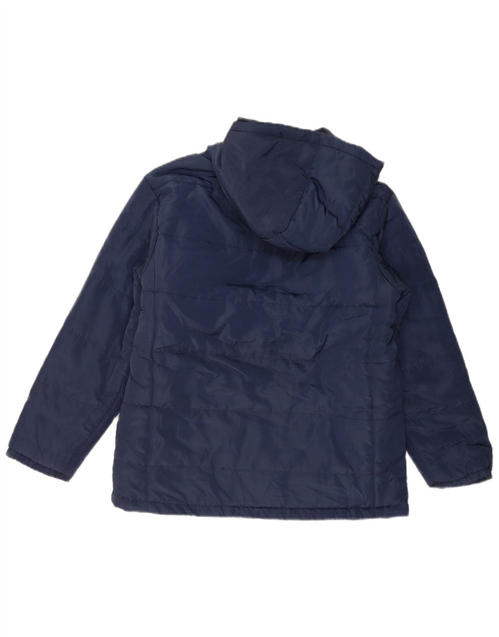 Giacca imbottita con cappuccio FILA per ragazzi 15-16 anni in poliestere color block blu navy