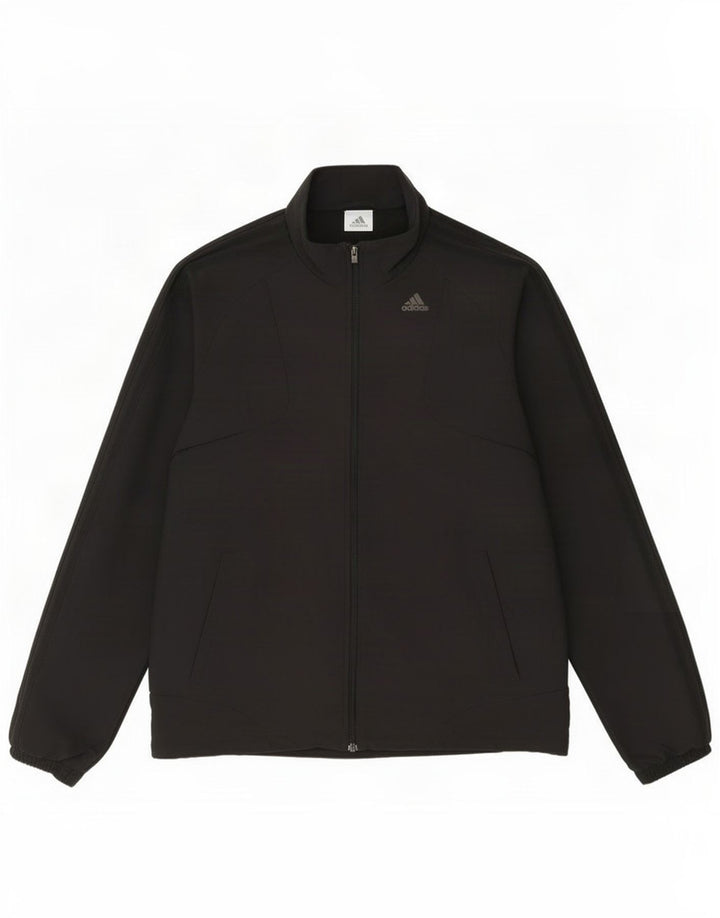 Giacca da allenamento Adidas Climacool da uomo grande color block nero