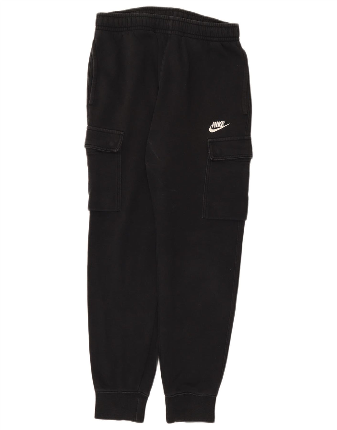 Pantaloni da tuta cargo Nike da uomo, pantaloni da jogging, piccoli, cotone nero