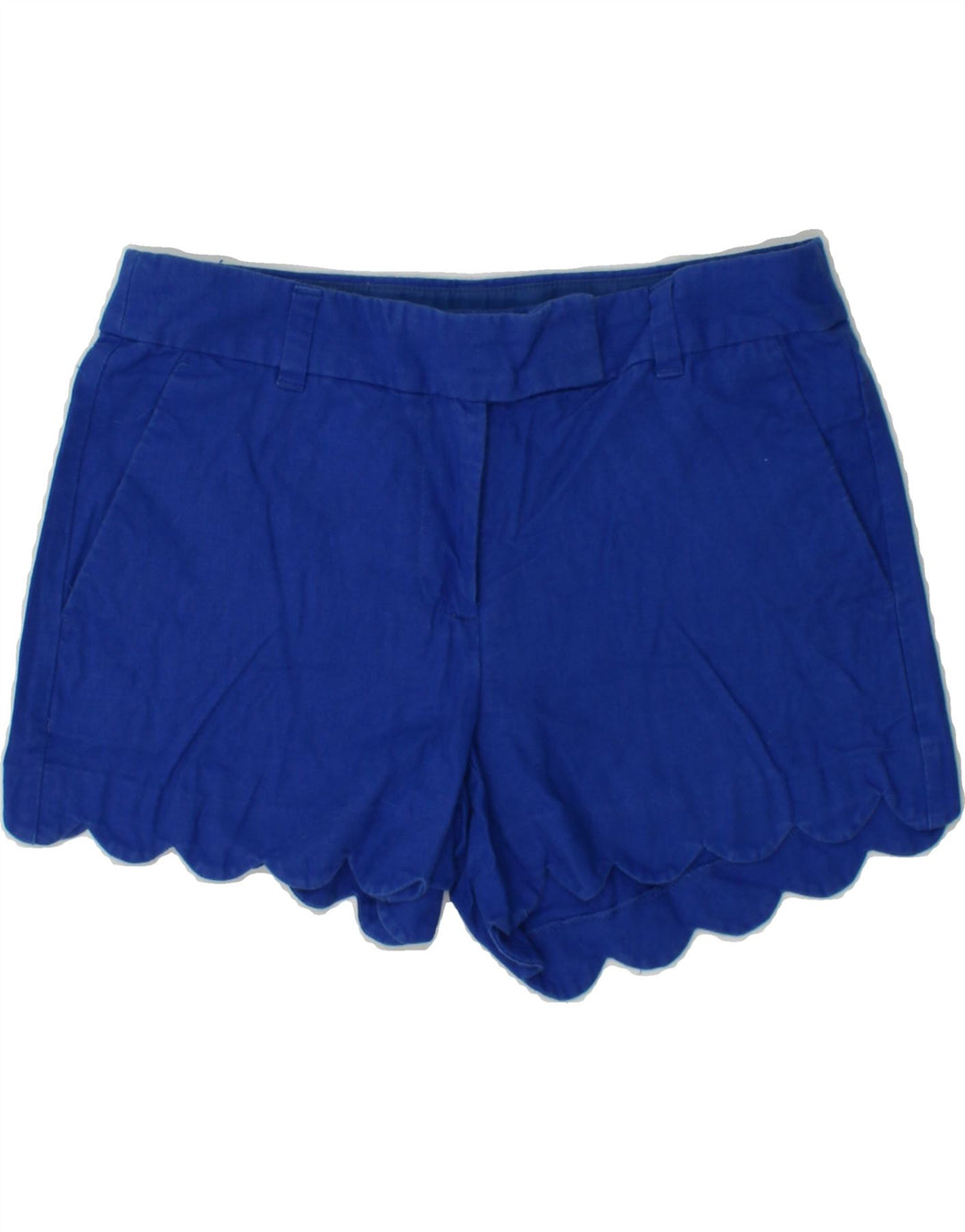 J. CREW Womens Chino Shorts US 2 XS W26  Blue Linen Vintage J. Crew and Second-Hand J. Crew from Messina Hembry 