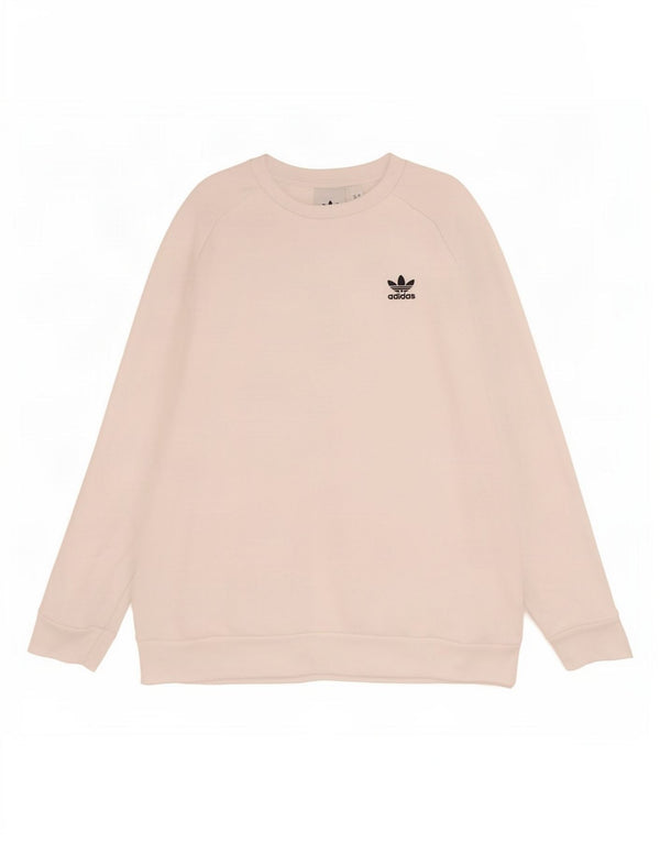 Adidas Womens Sweatshirt Jumper Medium White Cotton