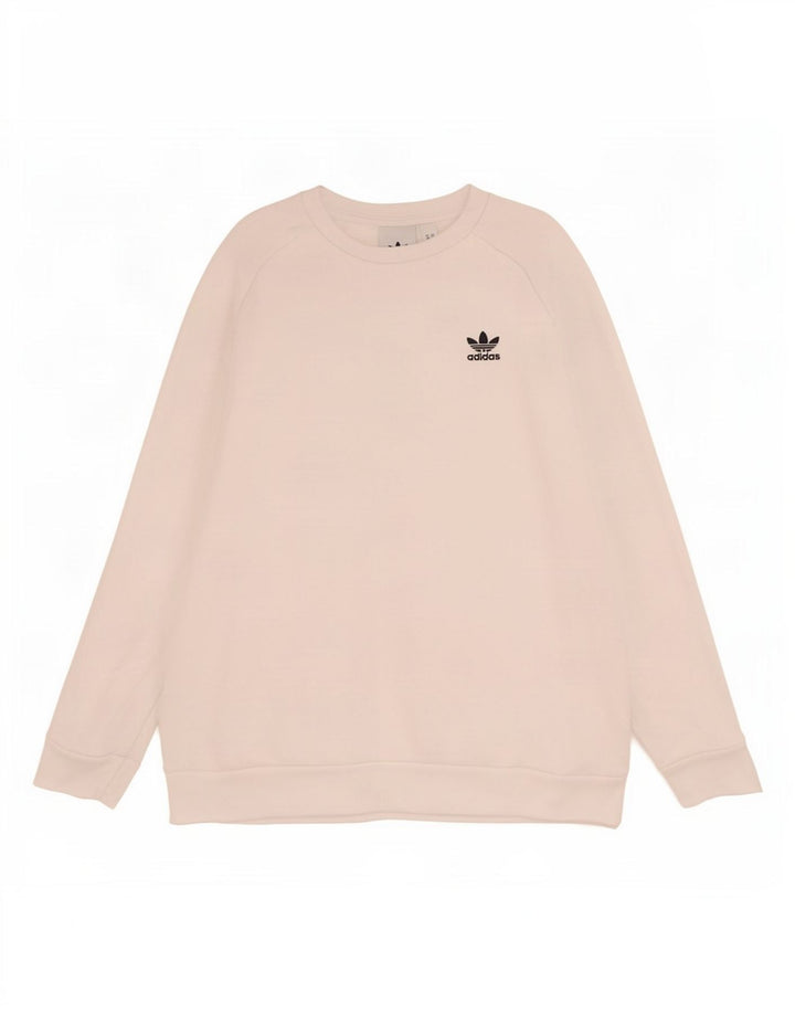 Felpa Adidas Donna Maglione Medio Bianco Cotone