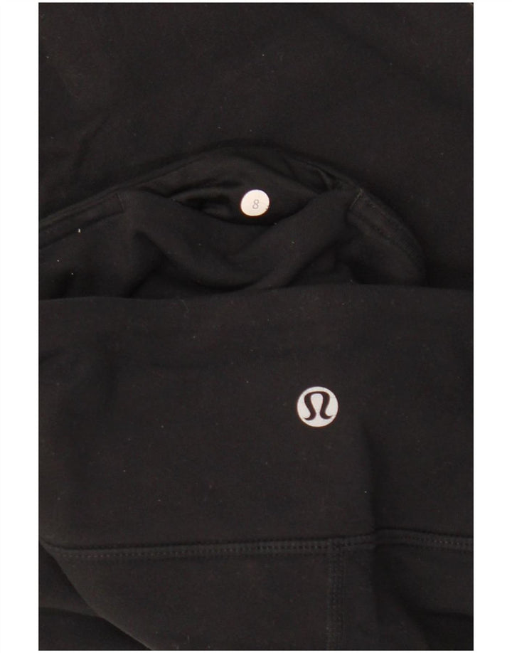 Leggings Capri da donna Lululemon US 8 medio nero sintetico