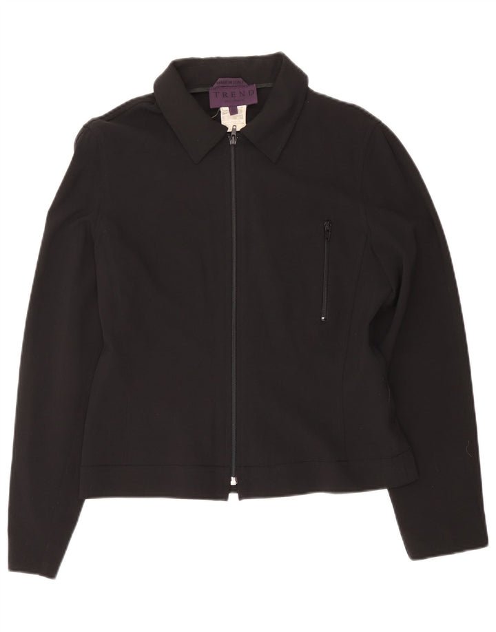 Bomber da donna Trend IT 44 medio blu navy in viscosa