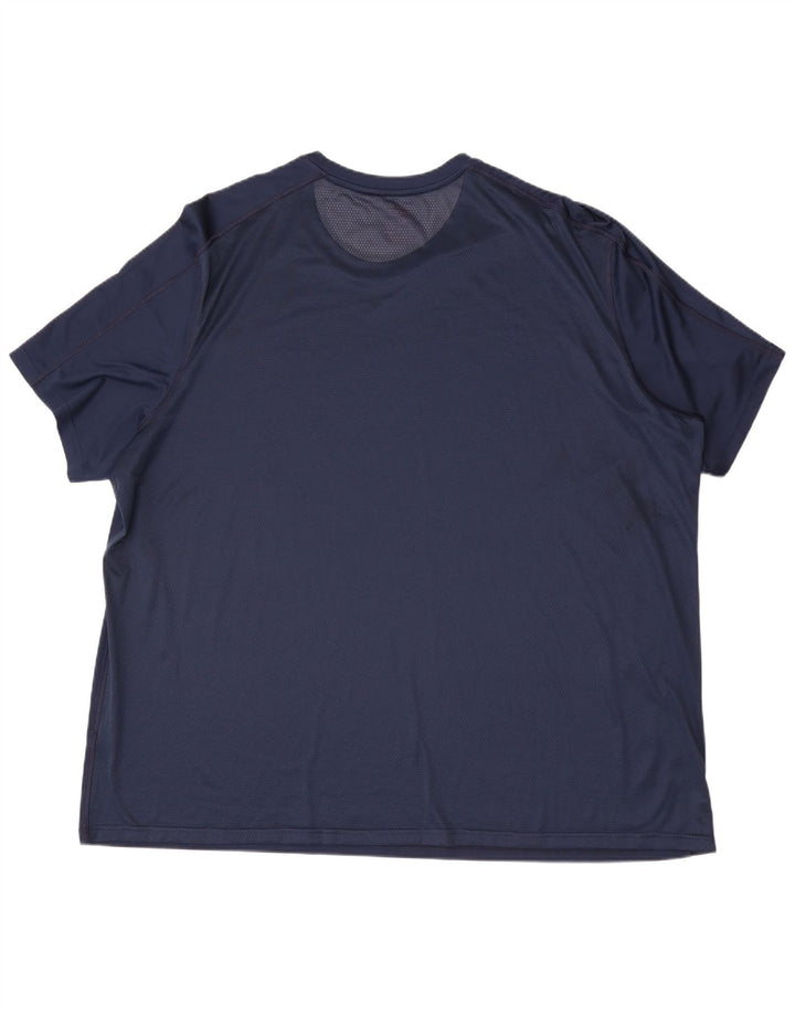 T-shirt Reebok da uomo Top 4XL Blu navy